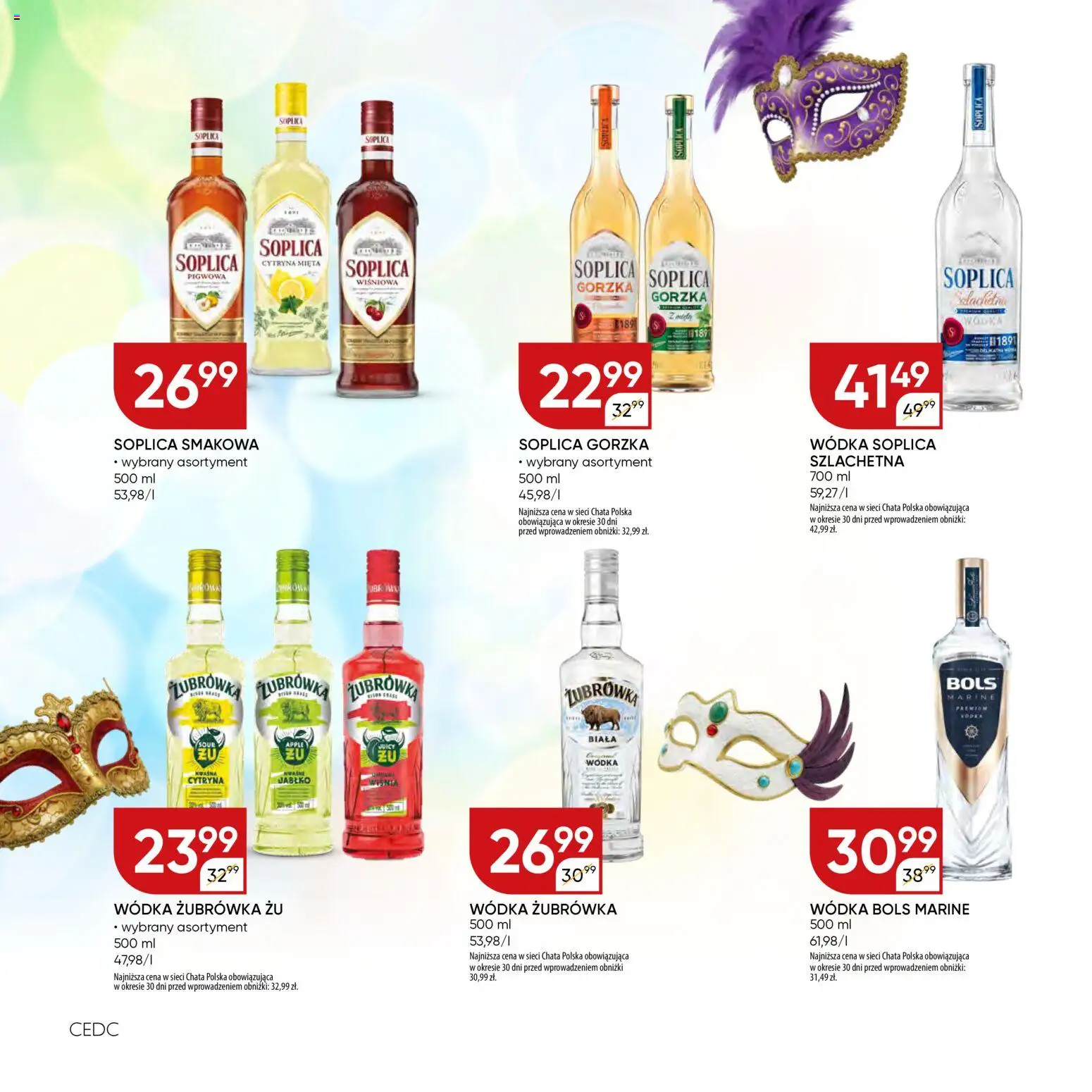 Chata Polska Gazetka - Mocna Oferta od 03.02.2026 | Strona: 2 | Produkty: Cytryna, Mięta, Żubrówka, Wódka