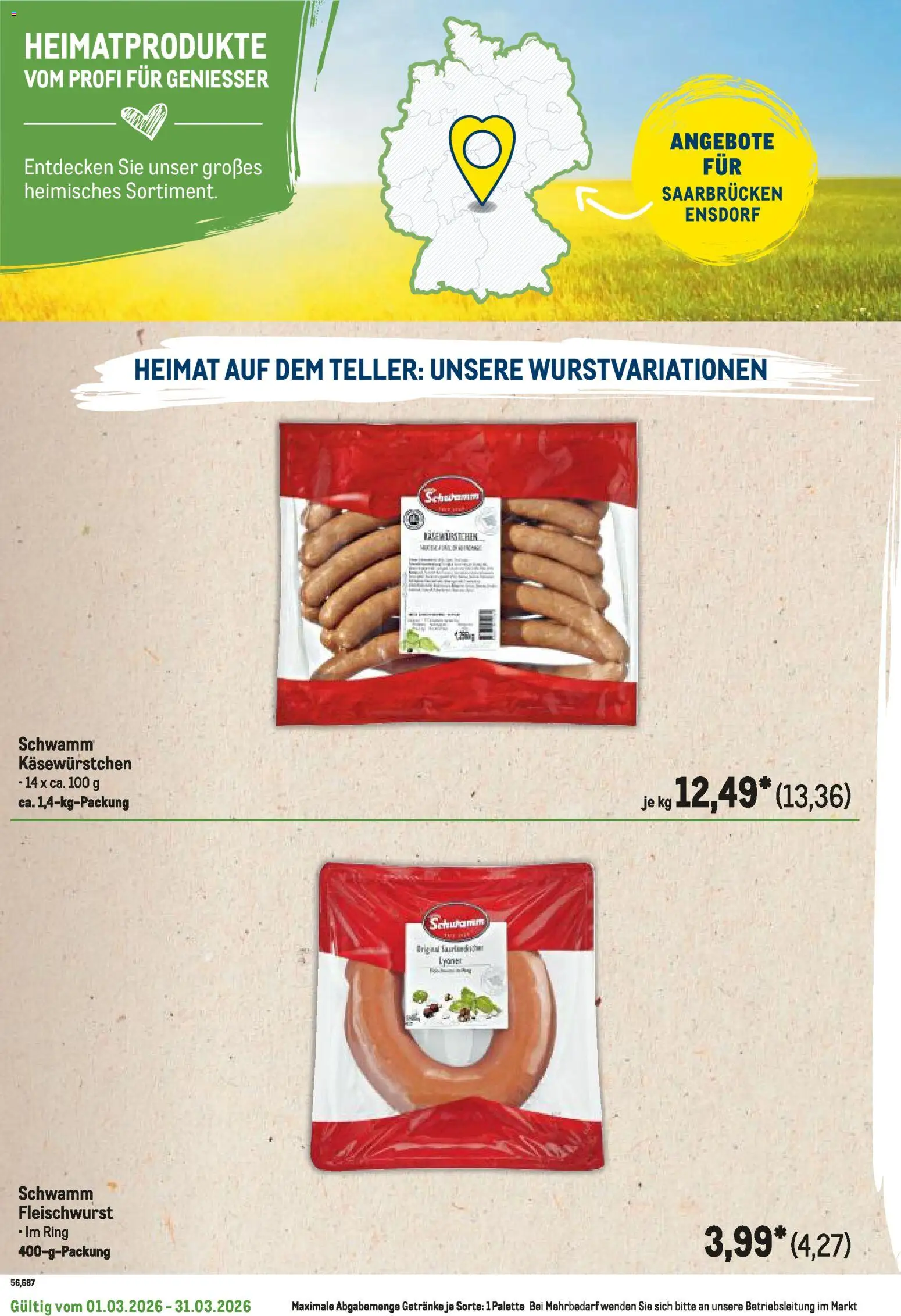 Metro Regionaler Flyer – gültig ab 01.03.2026 | Seite: 6