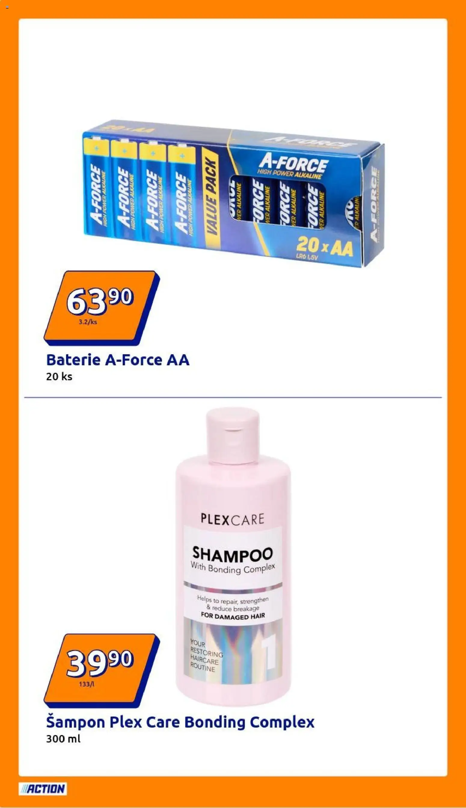 Action leták od 19.11.2025 | Strana: 30 | Produkty: Baterie, Šampon