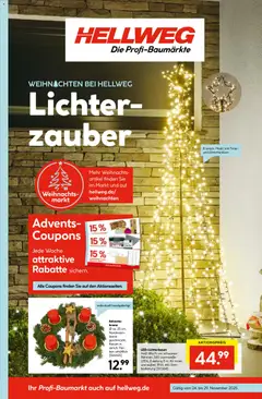 Hellweg Prospekt ab 24.11.2025 gültig