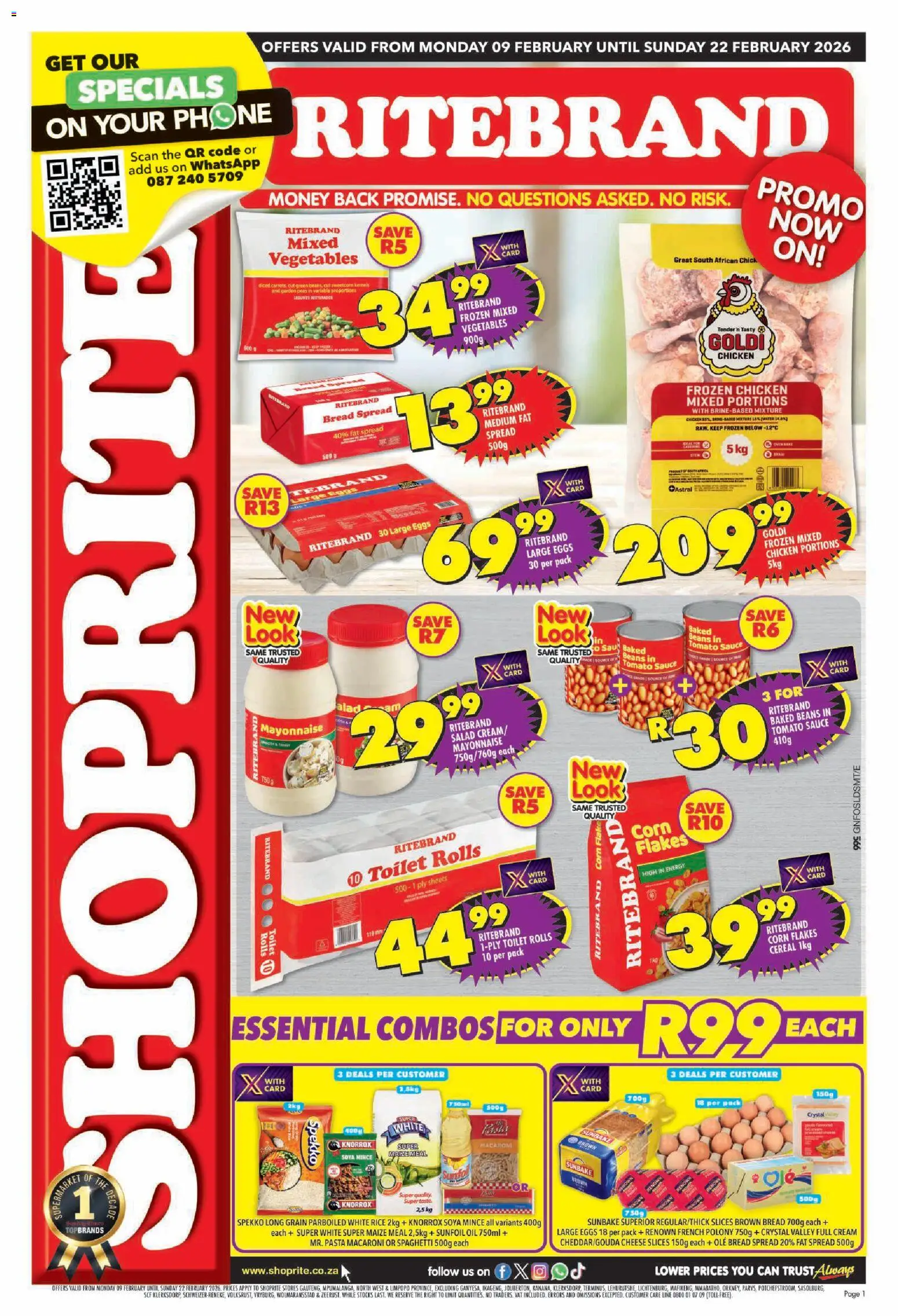 New Shoprite catalogue – valid from 09.02.2026 | Page: 1