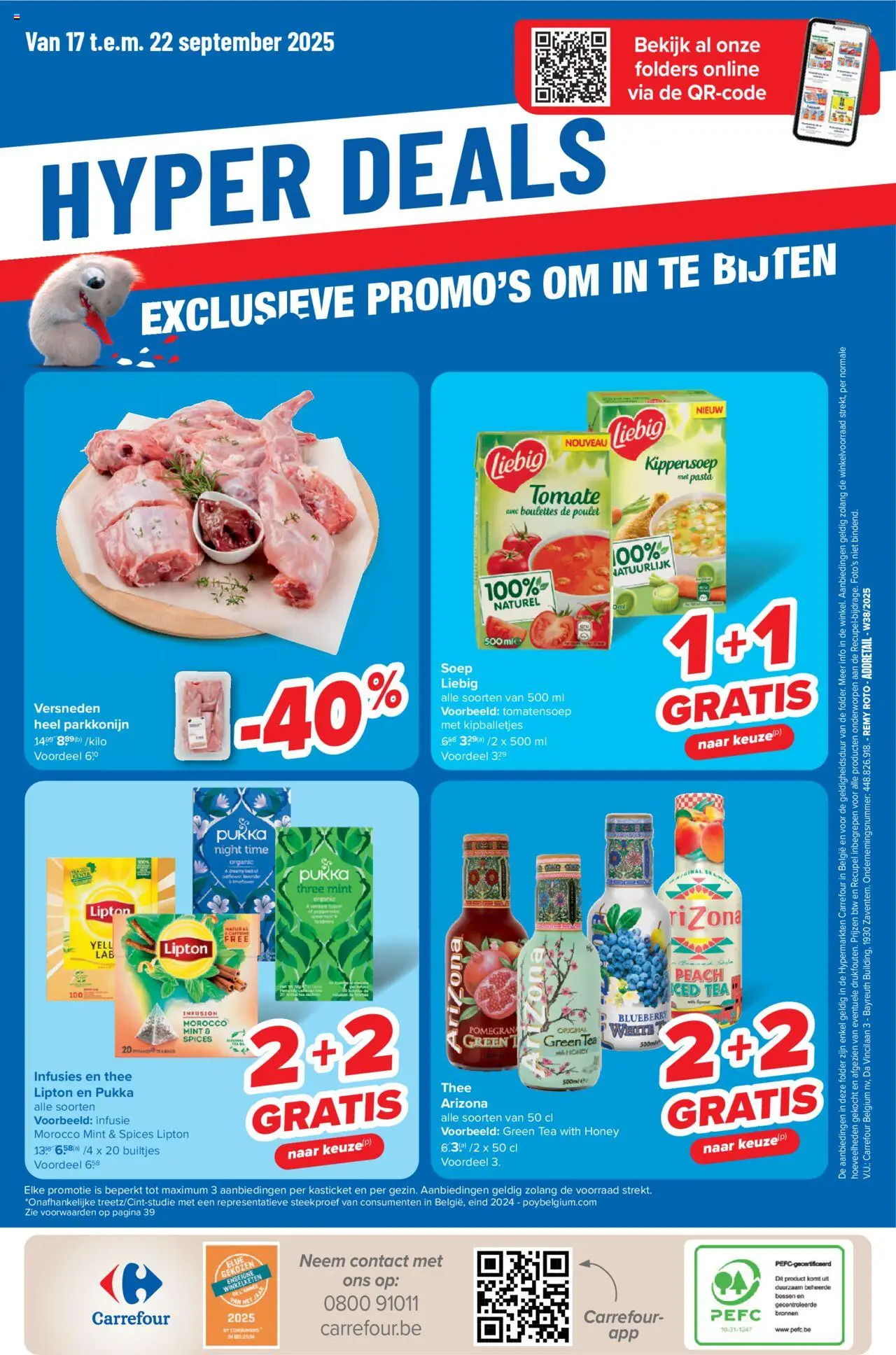  | Pagina: 40 | Producten: Thee, Pasta, Folders