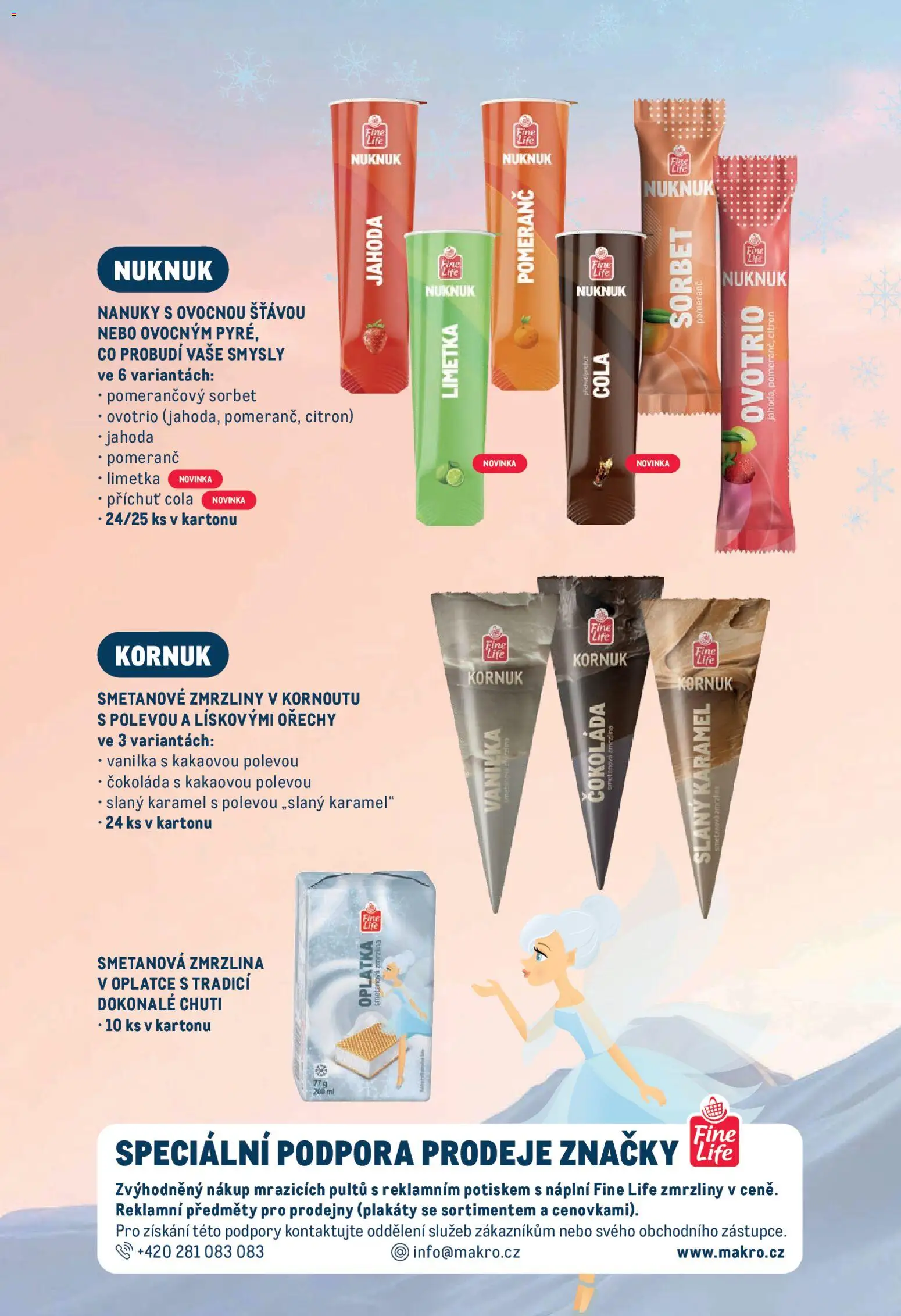 Makro leták - Doba zmrzlinová od 11.03.2026 | Strana: 3 | Produkty: Čokoláda, Ořechy, Citron, Cola