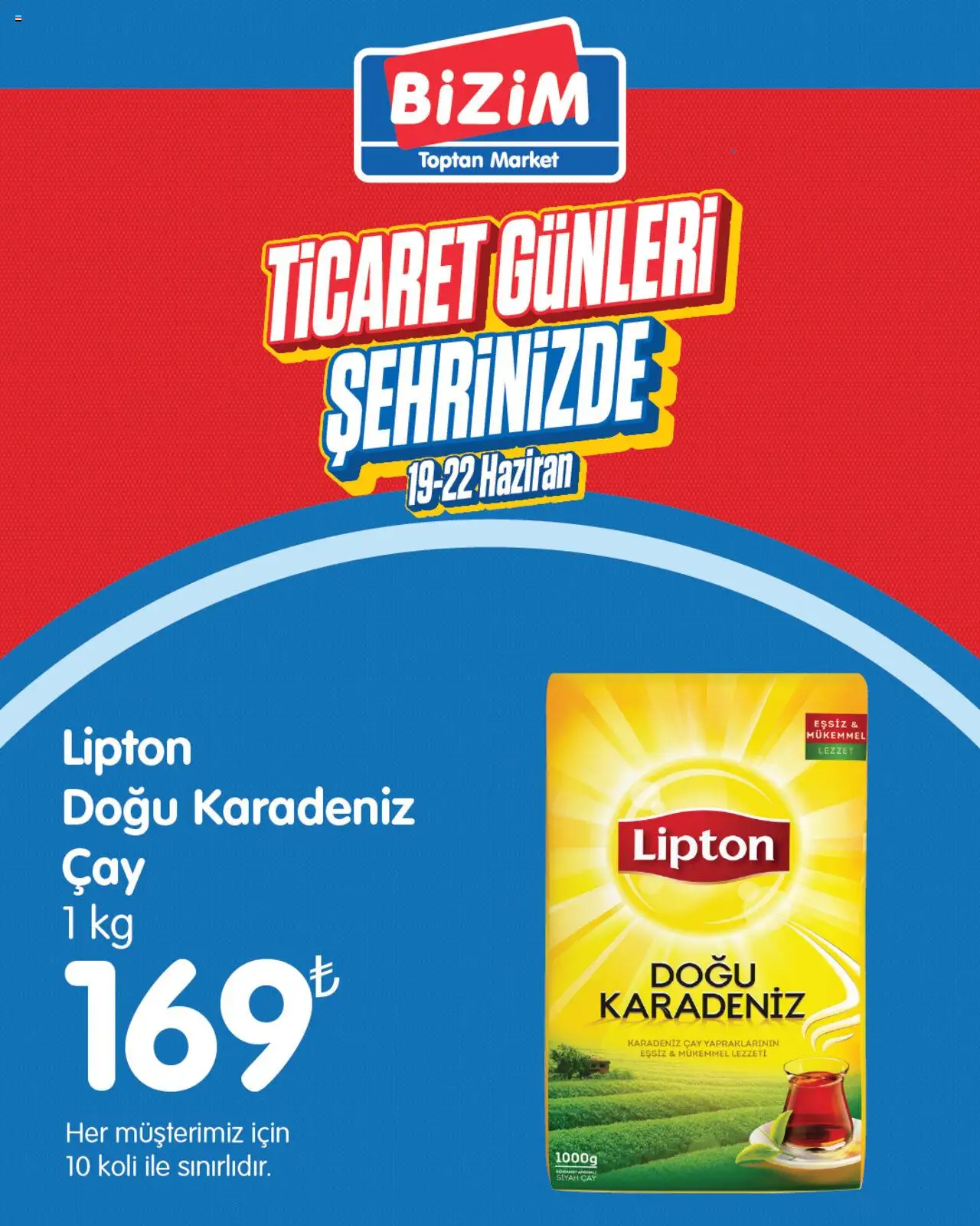 Bizim Toptan Ticaret Günleri - 19.06.2025 tarihinden itibaren geçerlidir | Sayfa: 10 | Ürünler: Çay