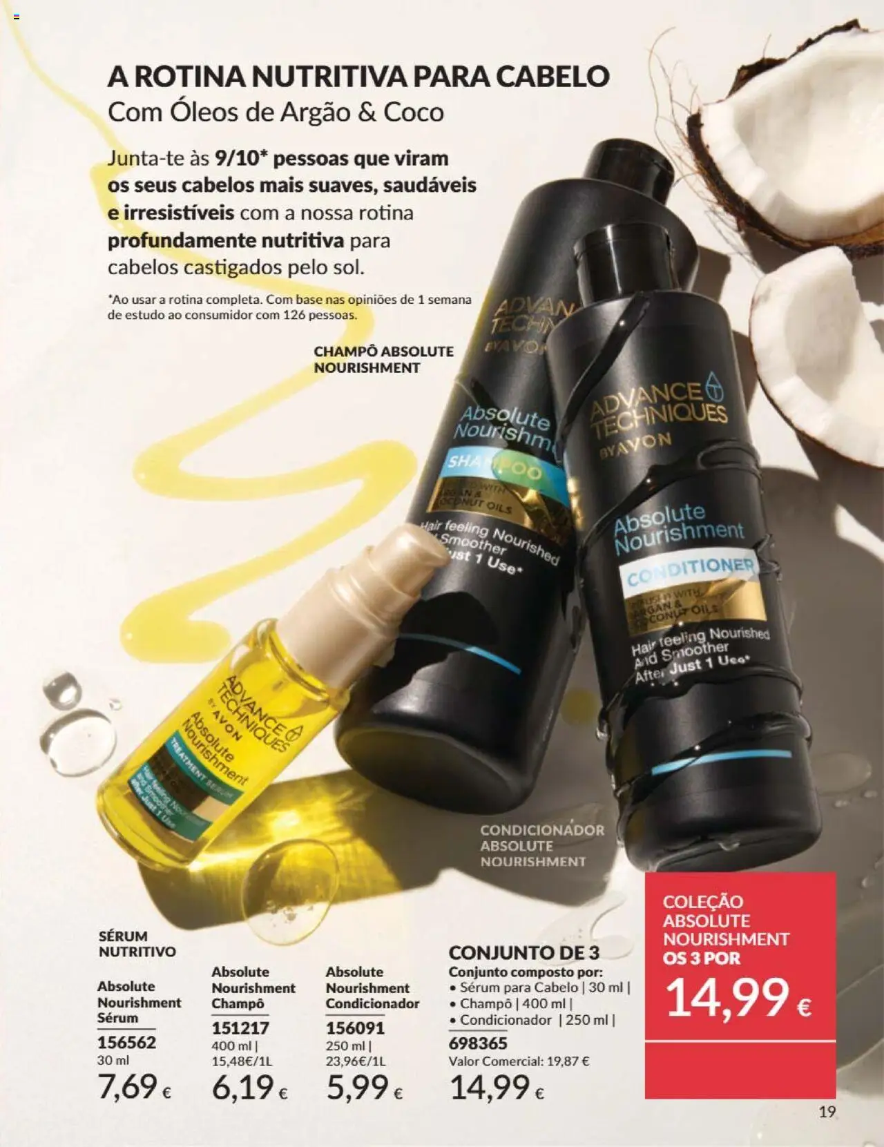 Catálogo Avon Campanha 6 │ válido de 01.06.2025 | Página: 19 | Produtos: Shampoo, Condicionador, Base, Sérum