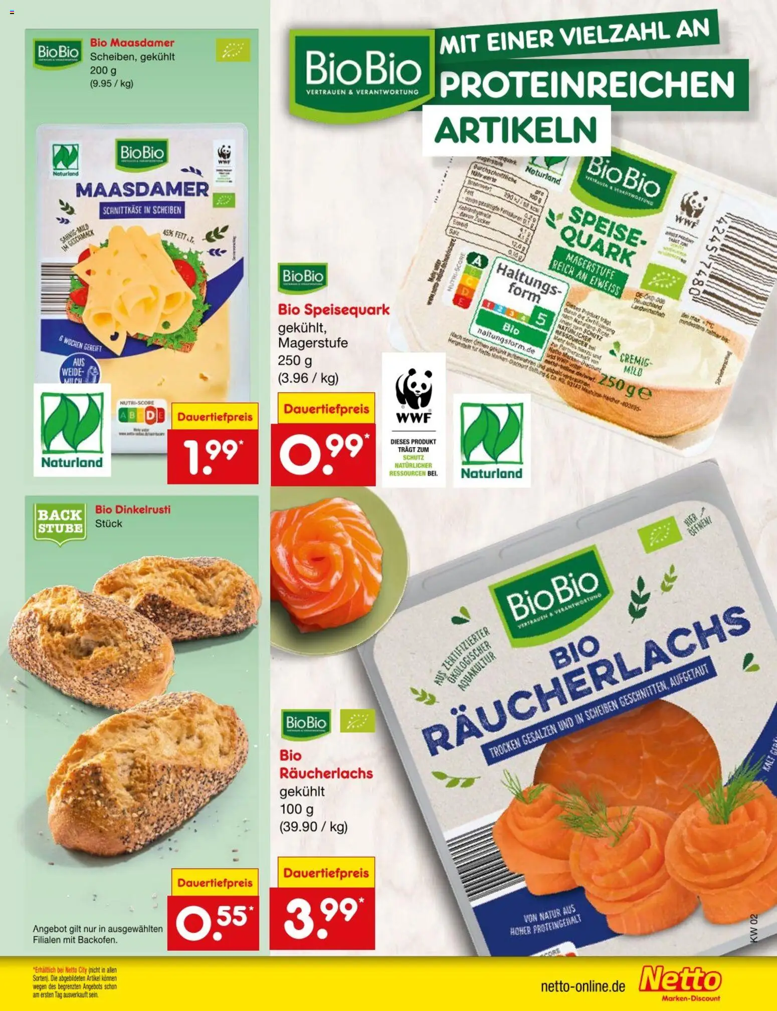 Netto Marken-Discount Prospekt 	 – gültig ab 05.01.2026 | Seite: 51 | Produkte: Quark, Tür, Räucherlachs, Zucker