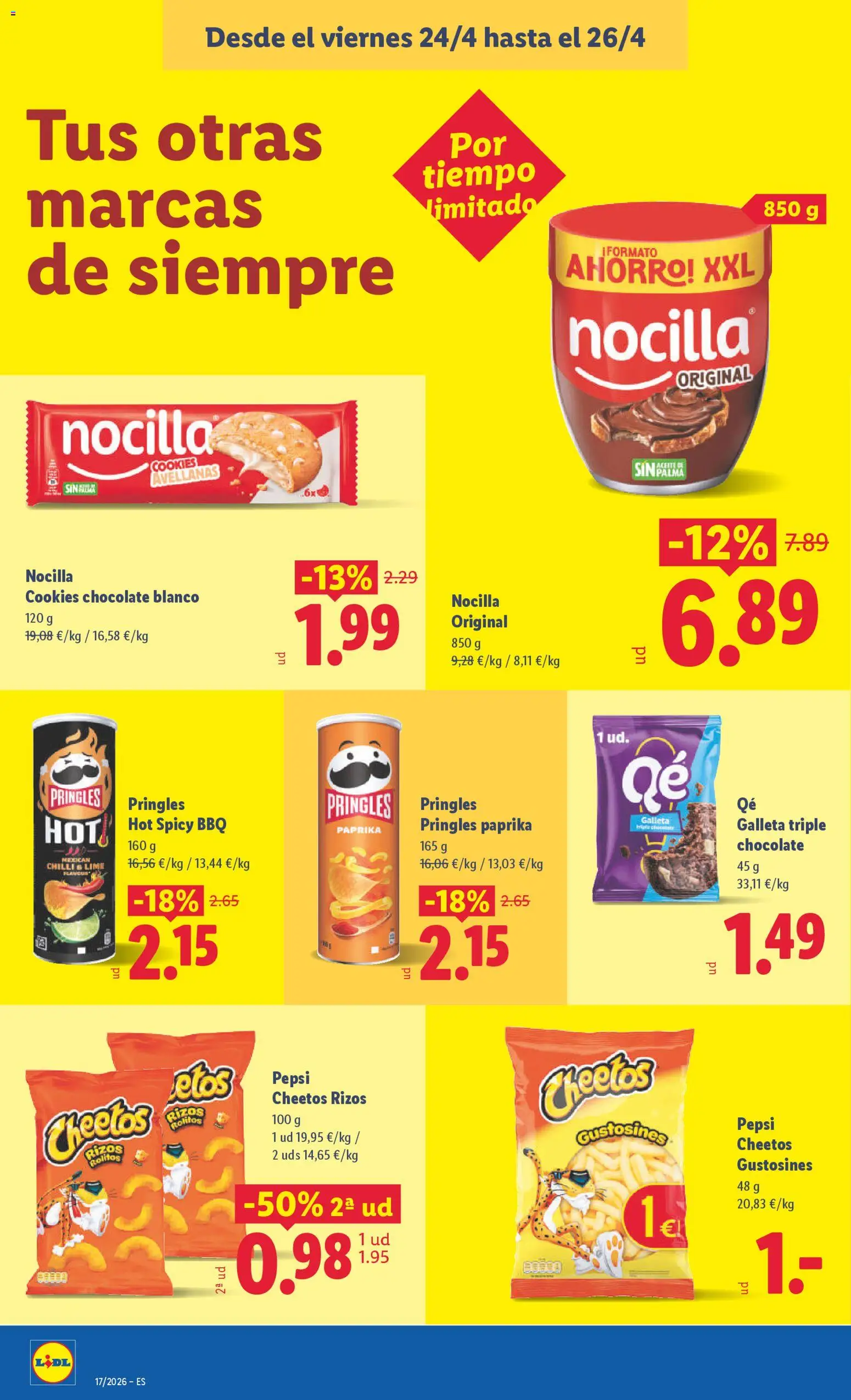 Lidl folleto │ válido desde el 20.04.2026 | Página: 40 | Productos: Chocolate
