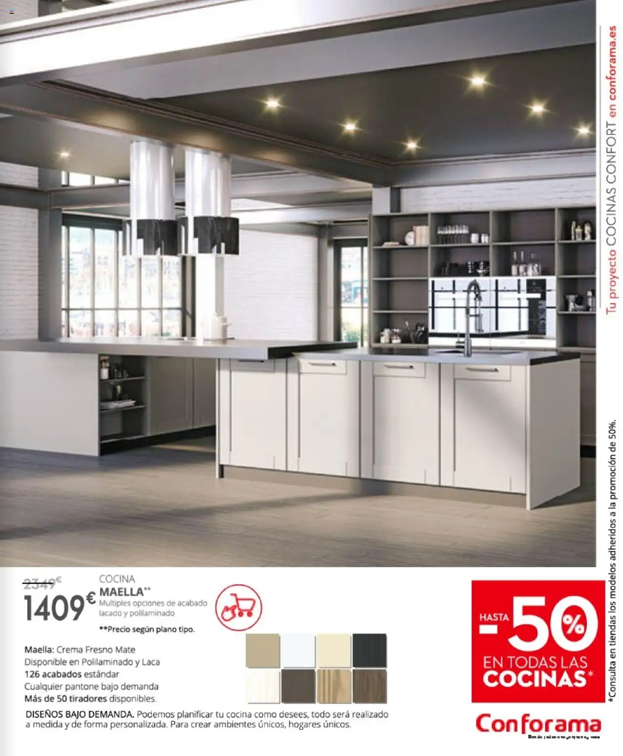 Conforama - Folleto │ válido desde el 27.03.2025 | Página: 53 | Productos: Crema, Cocina