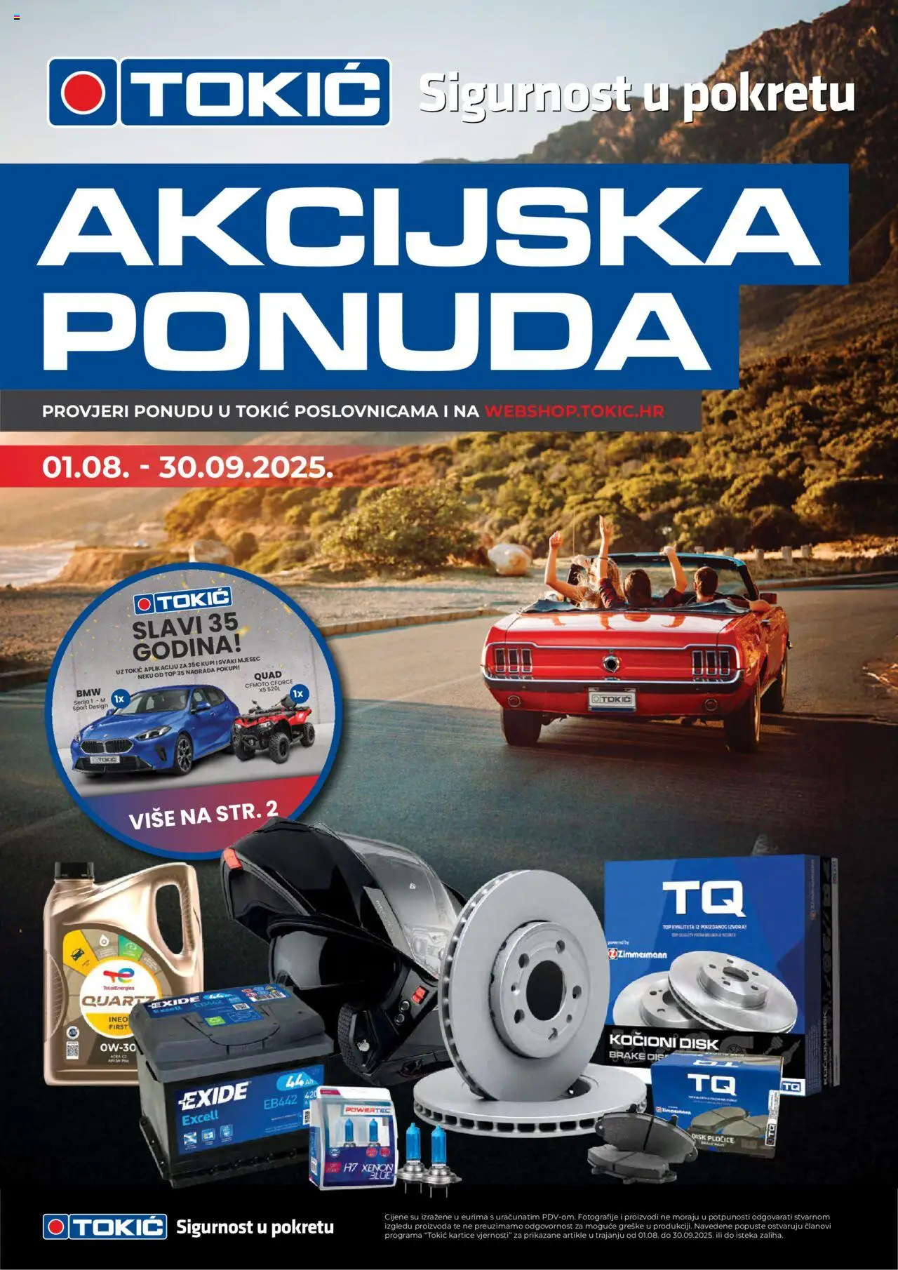 Tokić katalog | vrijedi od 18.08.2025 | Stranica: 1 | Proizvodi: Pločice, Disk