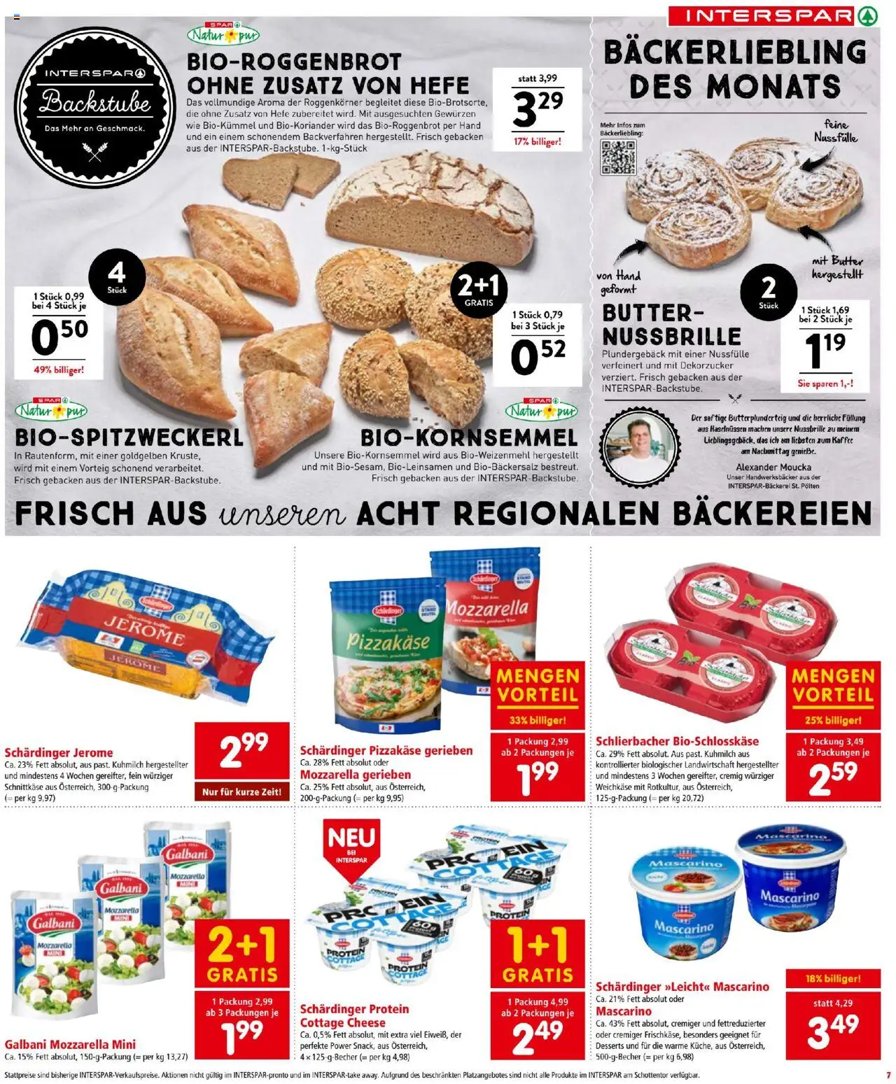 Interspar Flugblatt gültig ab 28.08.2025 | Seite: 7 | Produkte: Butter, Kaffee