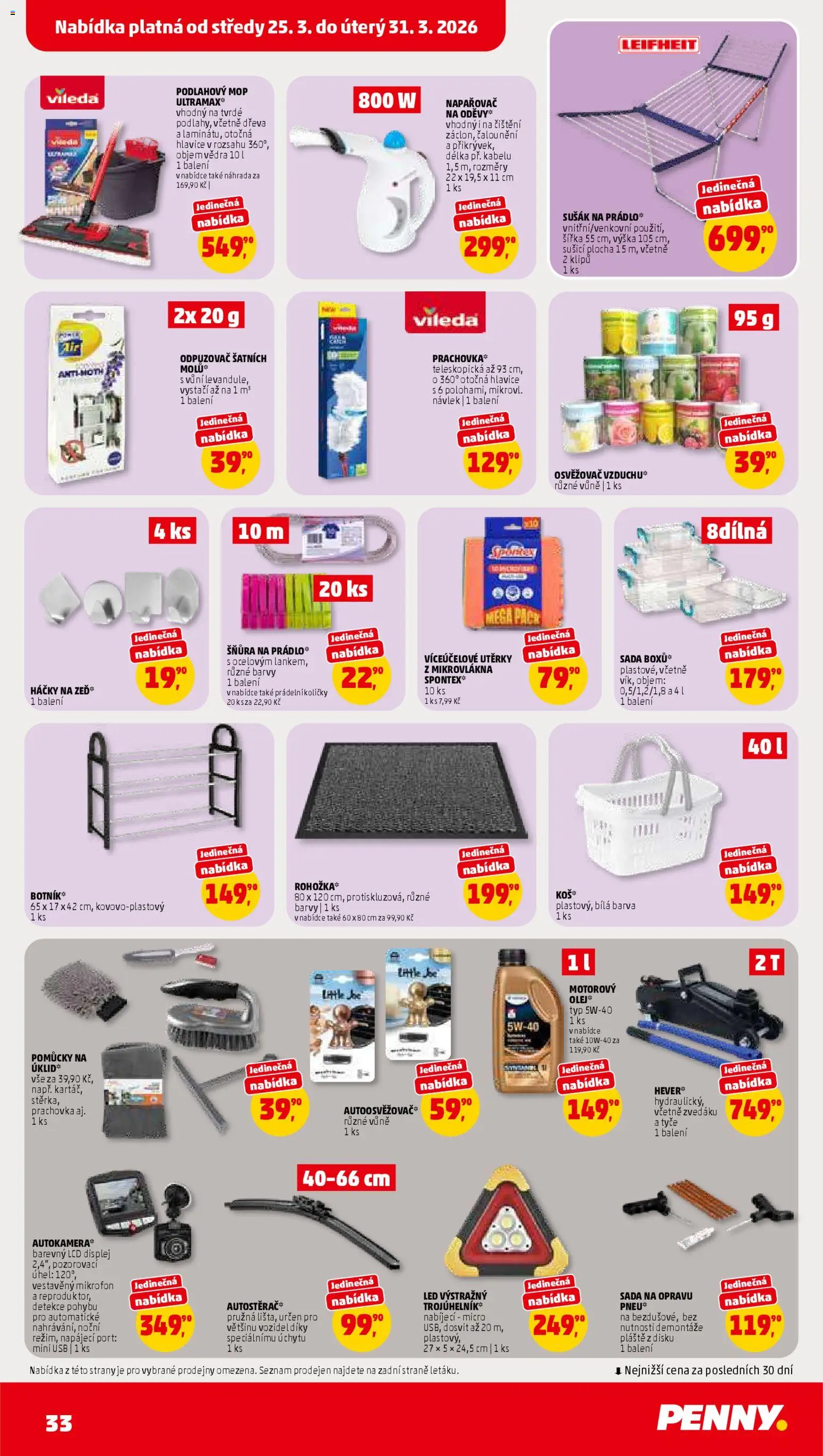 Penny Market leták od 25.03.2026 || 💥 Nezmeškejte TOP nabídky! | Ceská republika