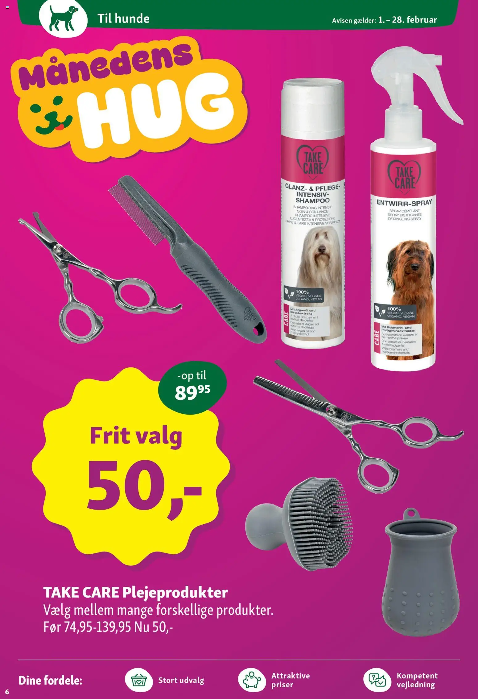 Maxi Zoo tilbudsavis – gyldig fra 01.02.2026 | Side: 6 | Produkter: Shampoo, Cherry