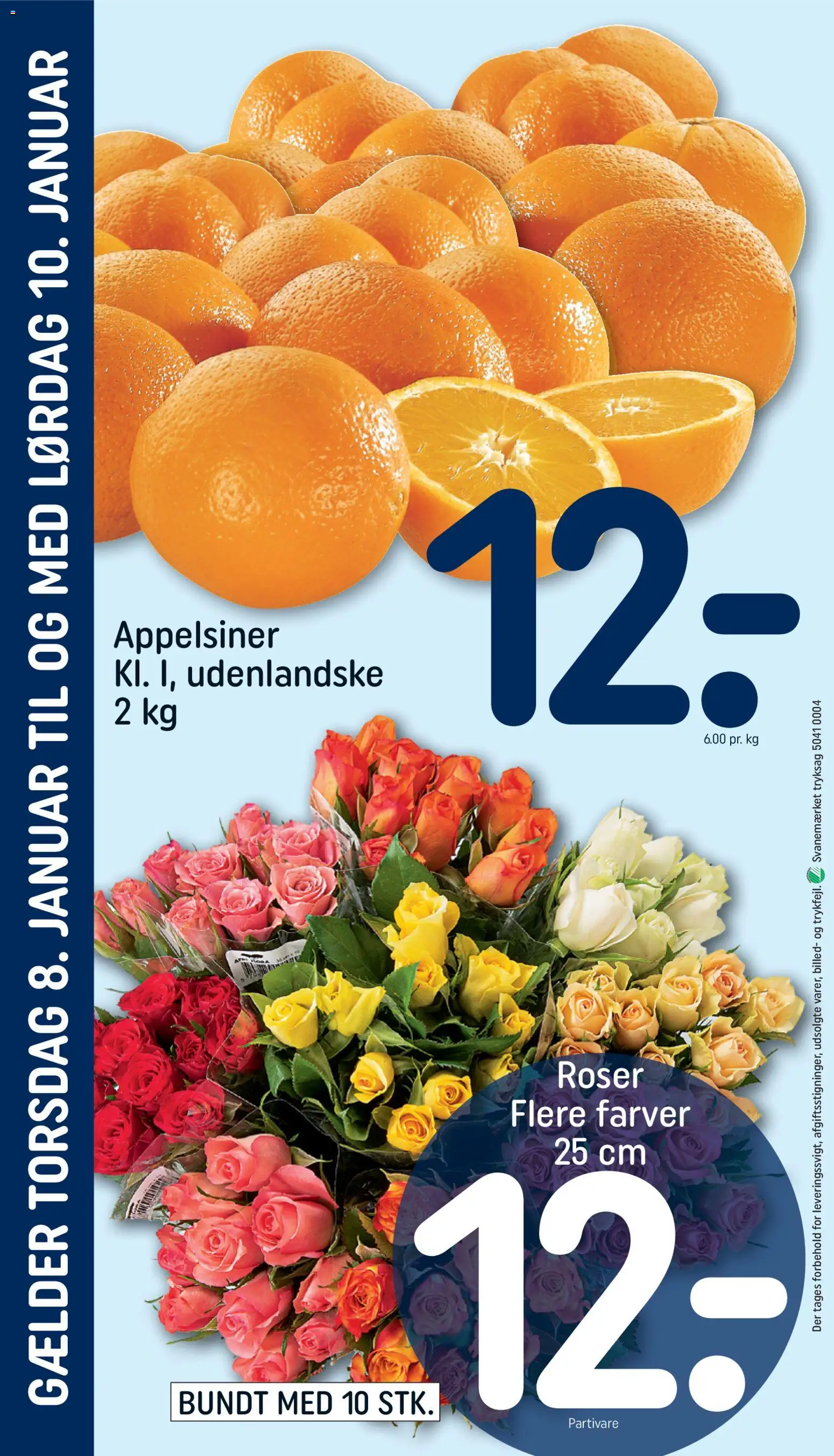 Rema 1000 tilbudsavis – gyldig fra 08.01.2026 | Side: 8 | Produkter: Appelsiner