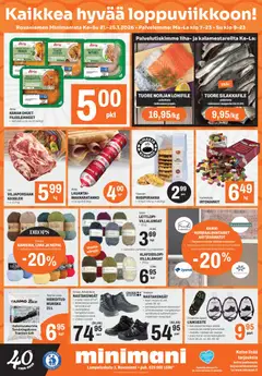 Minimani-mainoslehti voimassa 21.01.2026 alkaen