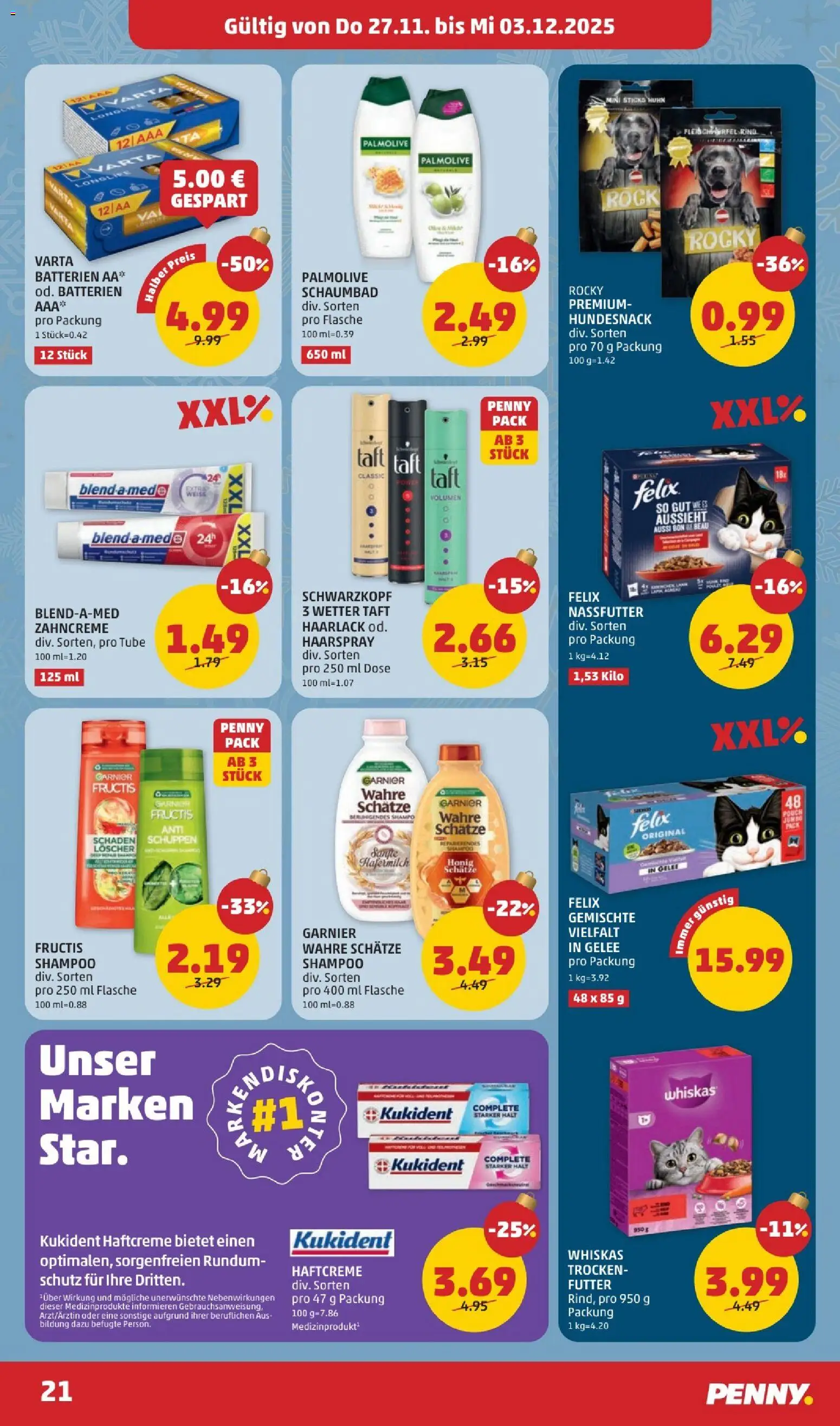 Penny Markt - Black Friday gültig ab 27.11.2025 | Seite: 21 | Produkte: Rock, Shampoo, Haarspray
