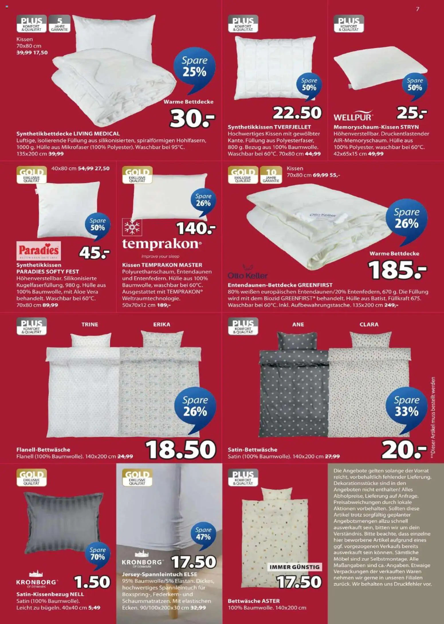 JYSK Angebote gültig ab 02.02.2026 | Seite: 7 | Produkte: Hülle, Kissen