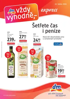 Náhled letáku dm drogerie leták - Express od 22.01.2026