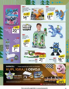 Konzum - Proslavi Božić - Pregled kataloga iz trgovine Konzum, vrijedi od 17.11.2025 | Stranica: 19
