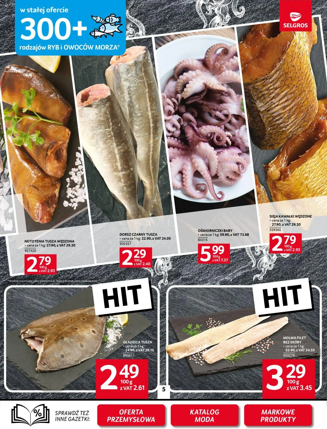 Selgros cash&carry Gazetka od 23.10.2025 | Strona: 5 | Produkty: Dorsz, Dorsz czarny