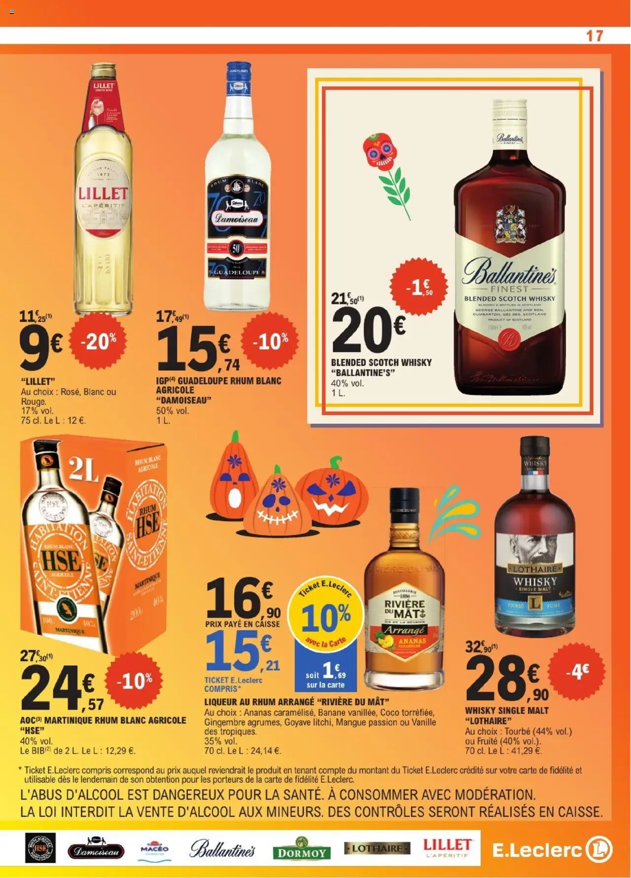 {H1} | Page: 17 | Produits: Goyave, Liqueur, Gingembre, Ananas