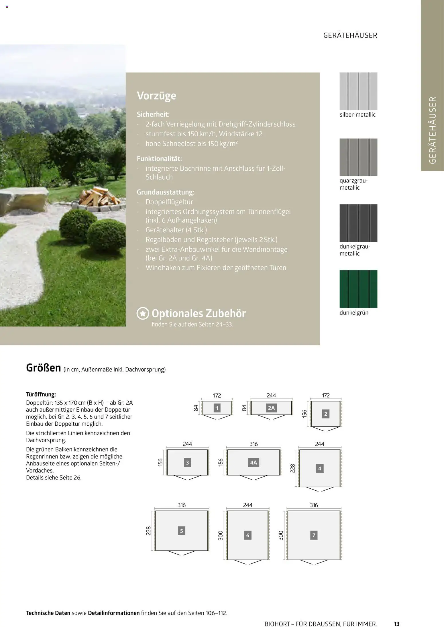 Dehner Biohort – Metall für Garten & Terrasse – gültig ab 01.01.2026 | Seite: 13
