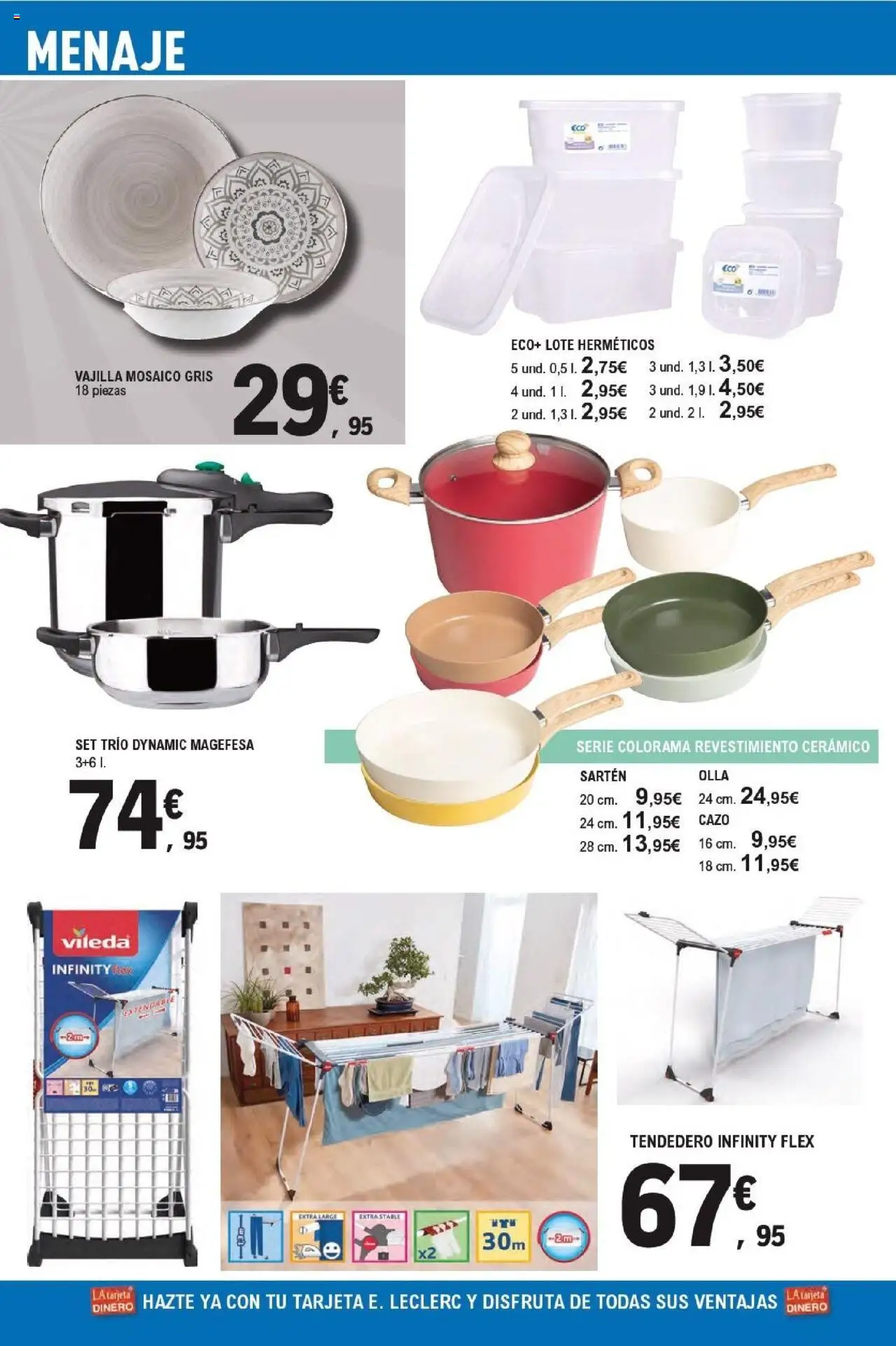 E.Leclerc folleto │ válido desde el 22.10.2025 | Página: 27 | Productos: Tendedero, Βρεφικό κρεβάτι
