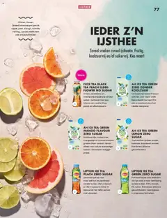 Albert Heijn - NoLow Magazine 2025 - Voorbeeld van een folder van Albert Heijn, geldig van 28.04.2025 | Pagina: 77 | Producten: Thee, Mango