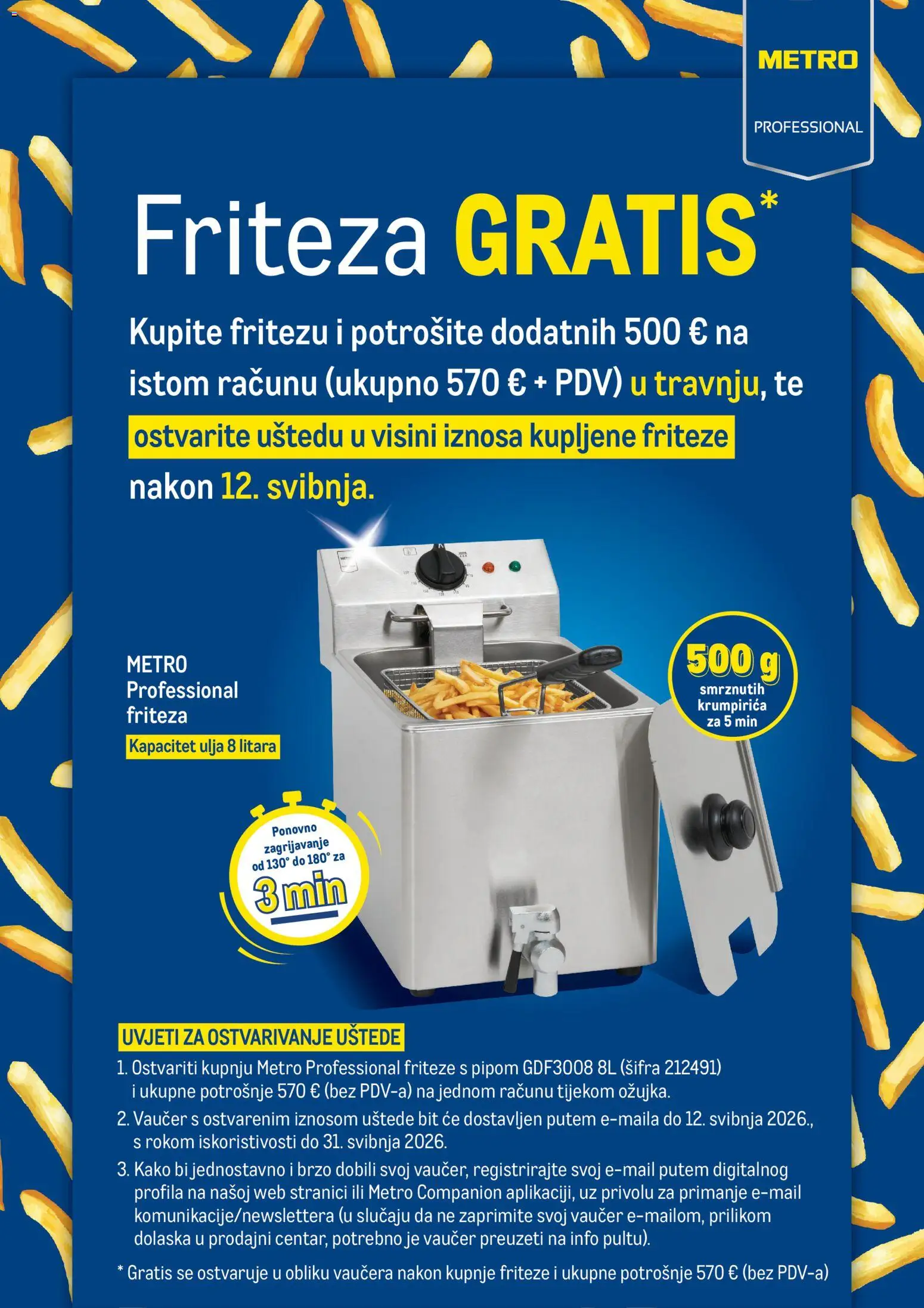Metro katalog | vrijedi od 07.04.2026 | Stranica: 1 | Proizvodi: Friteza