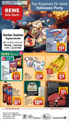 Rewe prospekt Xanten	 ab 26.10.2025 gültig