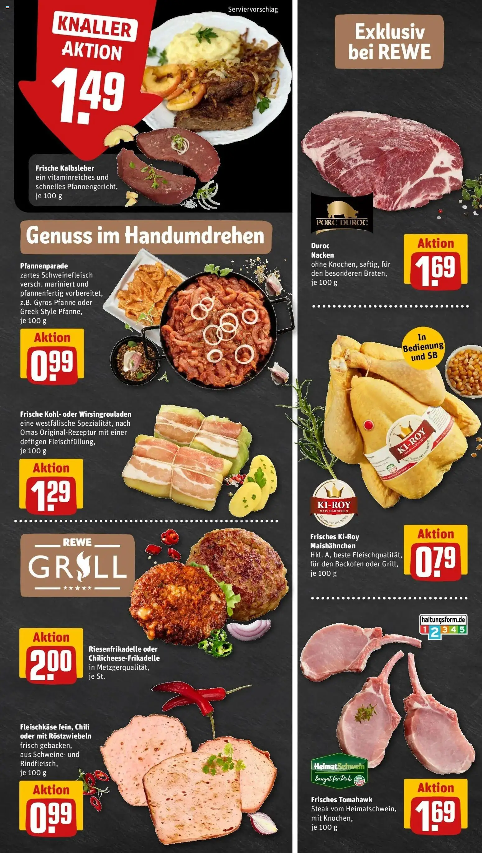 Rewe prospekt Hattingen	 – gültig ab 09.02.2026 | Seite: 7 | Produkte: Gyros, Chili, Backofen, Steak
