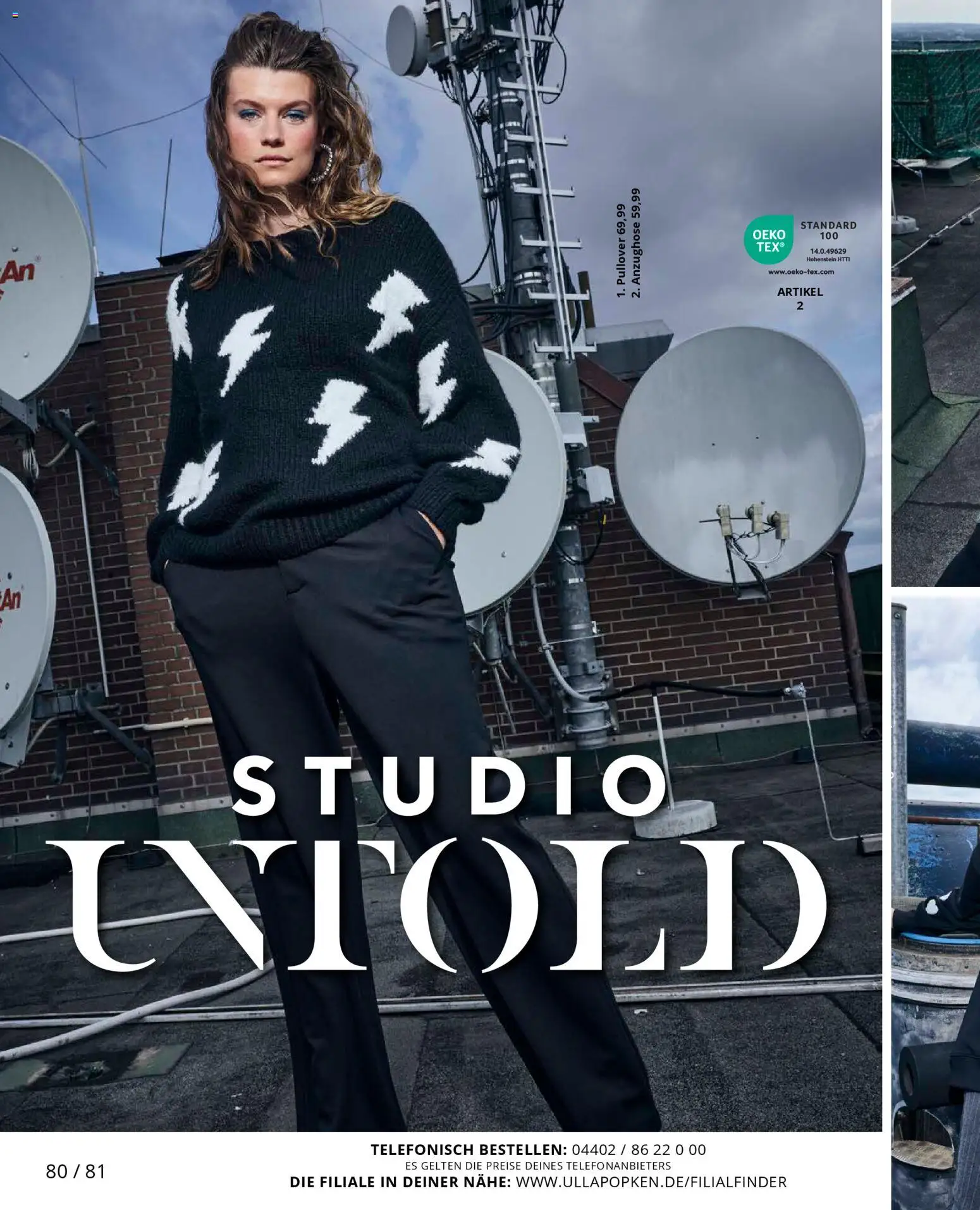 Ulla Popken Prospekt 	 – gültig ab 01.11.2025 | Seite: 80 | Produkte: Anzughose, Pullover