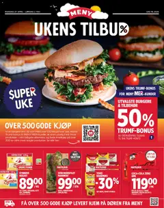 Forhåndsvisning av Meny kundeavis gyldig fra 27.04.2026