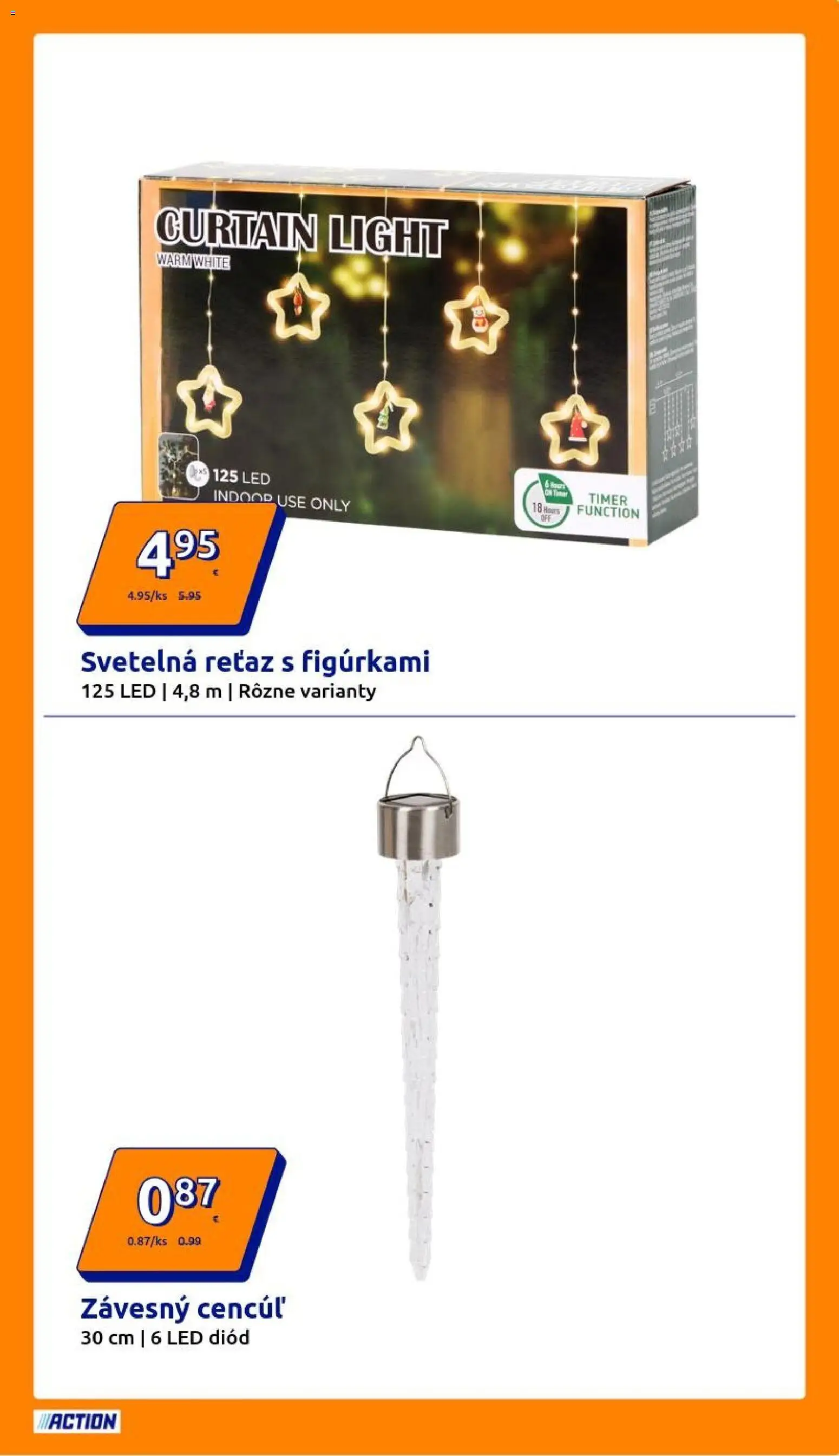 Nové Action akcie – leták je platný od 29.10.2025 | Strana: 15 | Produkty: Led