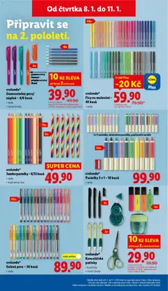 Náhled letáku crelando® Jumbo pastelky - 6/12 kusů, sada, trojhranný tvar od 08.01.2026 | Strana: 33