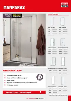 Vista previa Brico Depôt Baños válido desde el 02.01.2026 | Página: 21 | Productos: Espejo