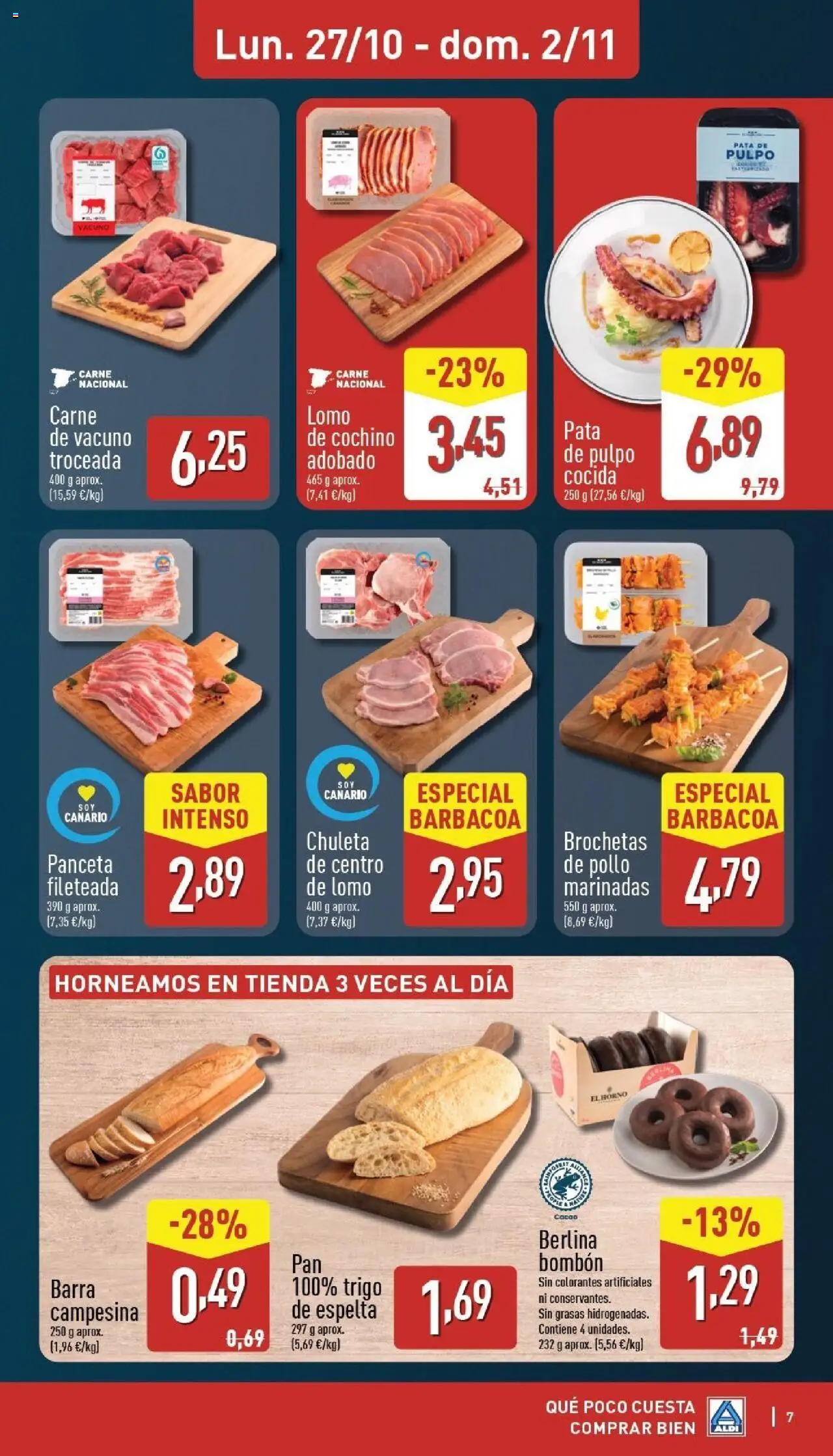 Aldi folleto Canarias │ válido desde el 27.10.2025 | Página: 7