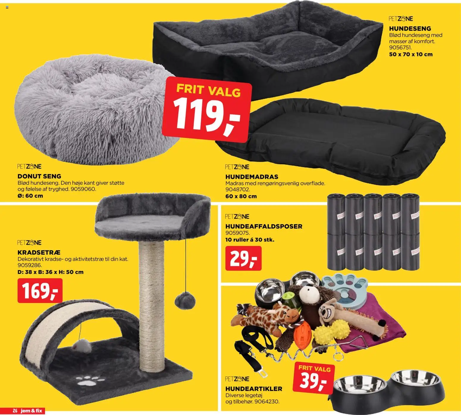Jem & fix tilbudsavis – gyldig fra 26.10.2025 | Side: 26 | Produkter: Seng, Madras