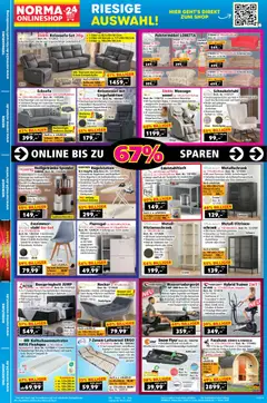 Norma Prospekt 	 ab 15.12.2025 gültig | Seite: 26 | Produkte: Sessel, Schrank, Heimtrainer, Crosstrainer