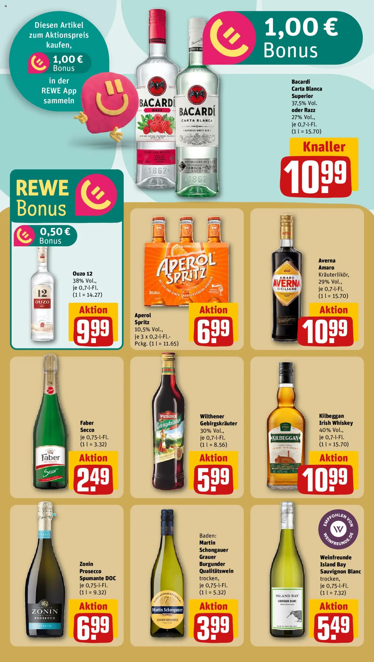 Rewe ihr Kaufpark Prospekt 	 – gültig ab 07.04.2026 | Seite: 19 | Produkte: Wilthener, Likör, Whiskey, Eis