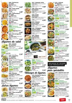 Thiriet - Prévisualisation de Thiriet Catalogue livraison à domicile  valide à partir de 28.10.2025 | Page: 55 | Produits: Carottes, Oseille, Salsifis, Pois