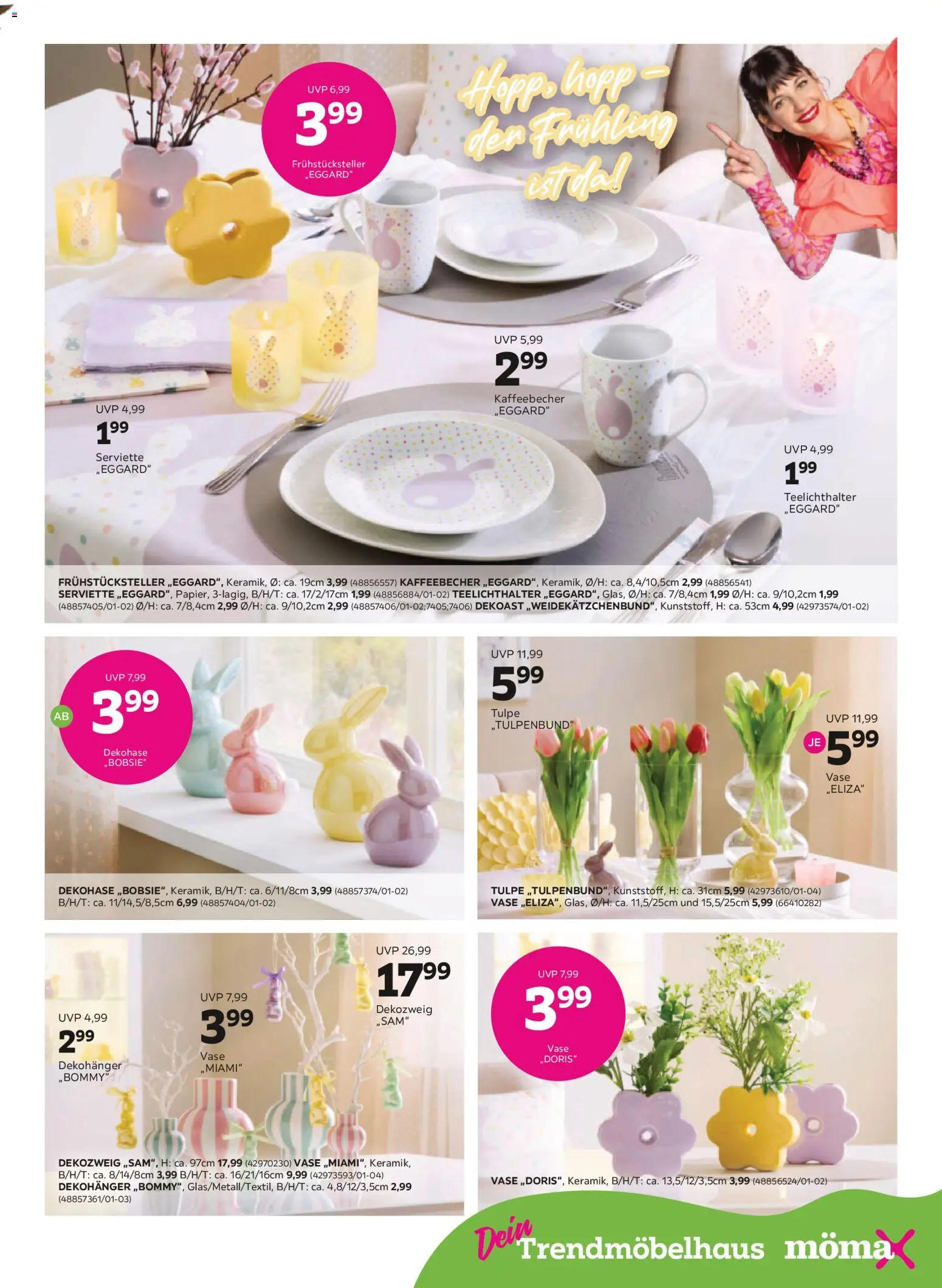 Mömax 19% MwSt. geschenkt auf fast den gesamten Einkauf – gültig ab 26.01.2026 | Seite: 15 | Produkte: Vase