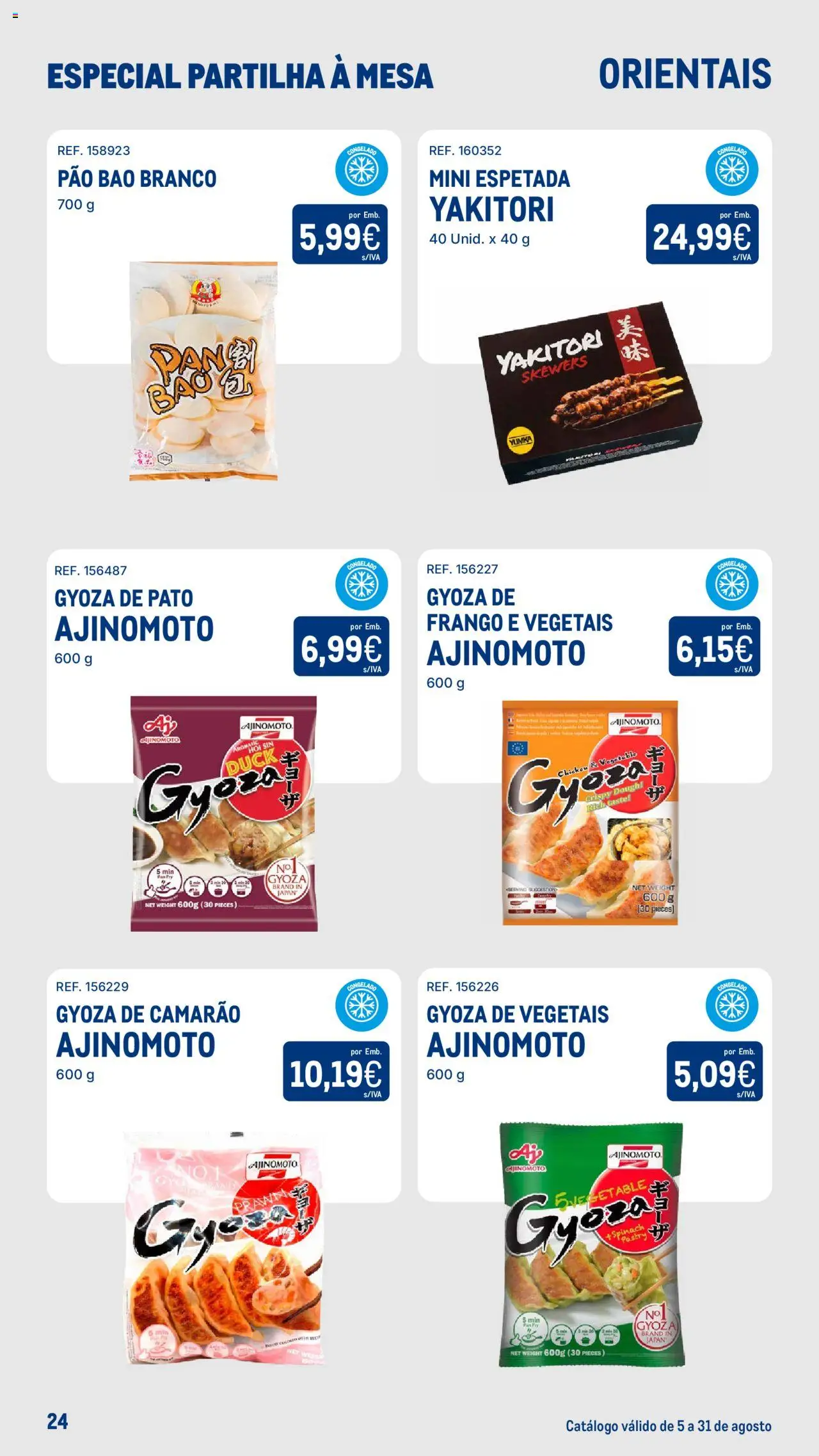 Makro - Especial Partilha à Mesa │ válido de 05.08.2025 | Página: 24 | Produtos: Frango, Camarão, Mesa, Pão
