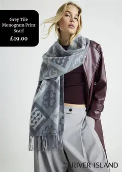 Preview of River Island - Offers valid from 20.11.2025 | Page: 7 | Products: Scarf