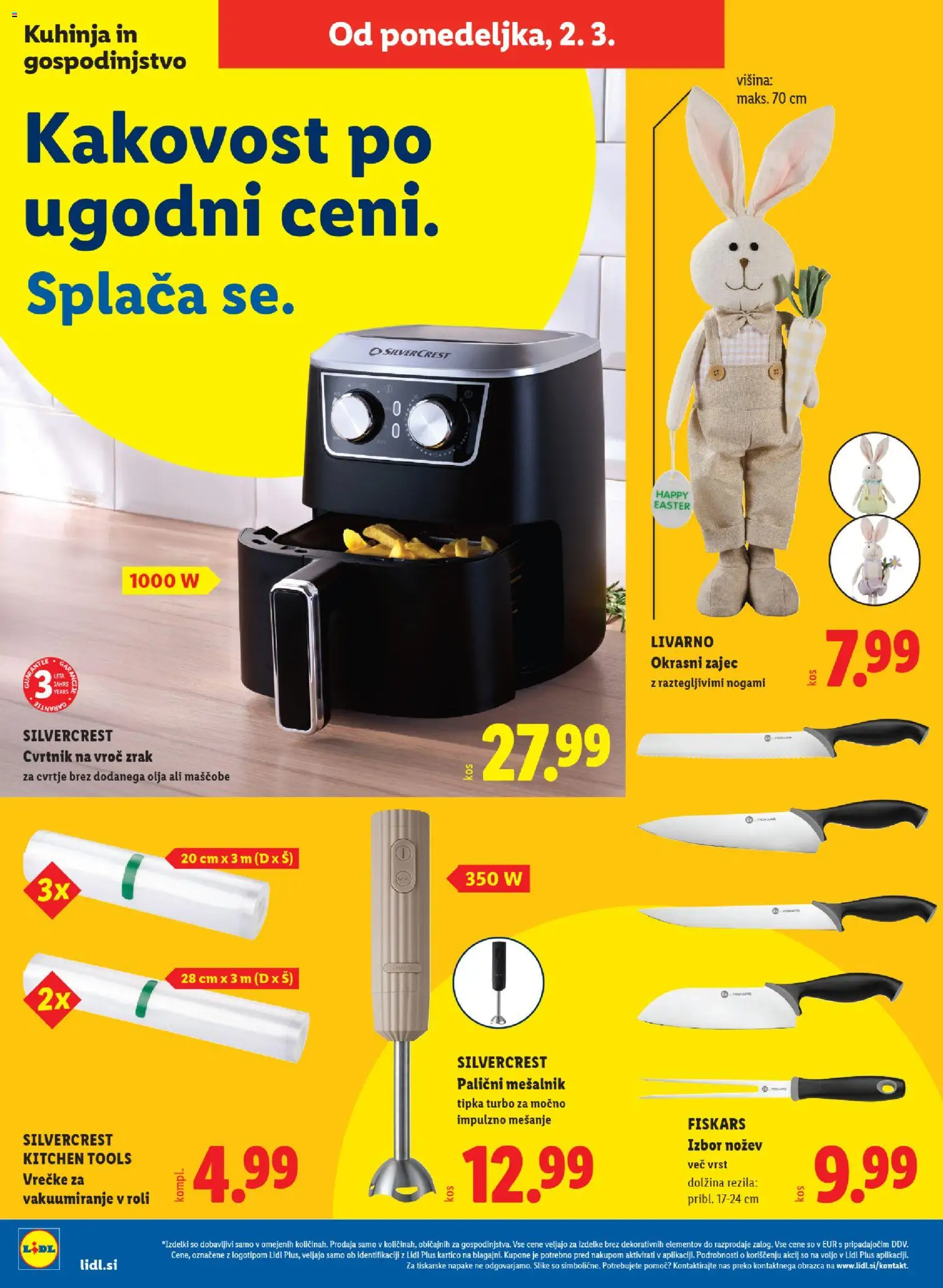 Novi Lidl katalog ponudbe – veljaven od 26.02.2026 | Stran: 52 | Izdelki: Mesalnik, Kuhinja