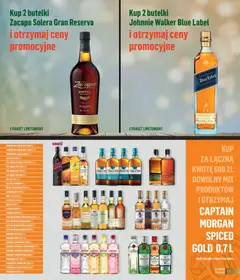 Pogląd oferty "Eurocash Gazetka - Horeca" - ważna od 01.12.2025 | Strona: 11 | Produkty: Captain Morgan, Rum, Gin, Zacapa