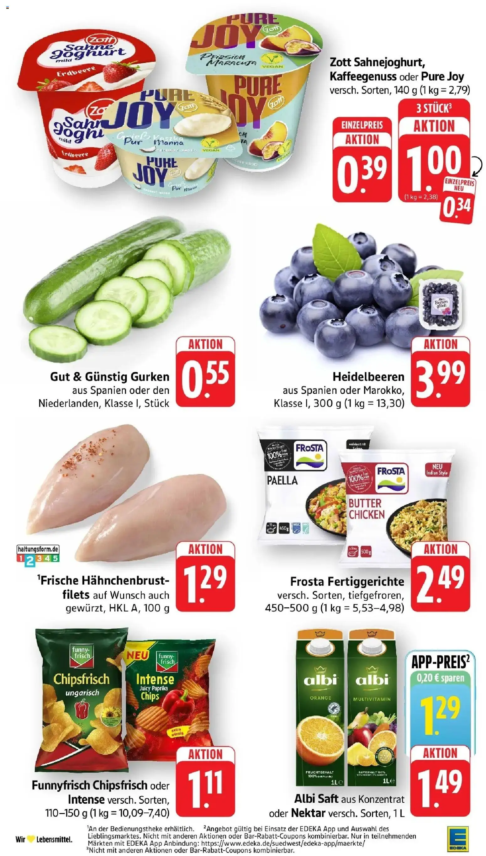 E center Prospekt Ramstein-Miesenbach	 – gültig ab 05.04.2026 | Seite: 2 | Produkte: Butter, Frosta, Fertiggerichte, Hahnchenbrust