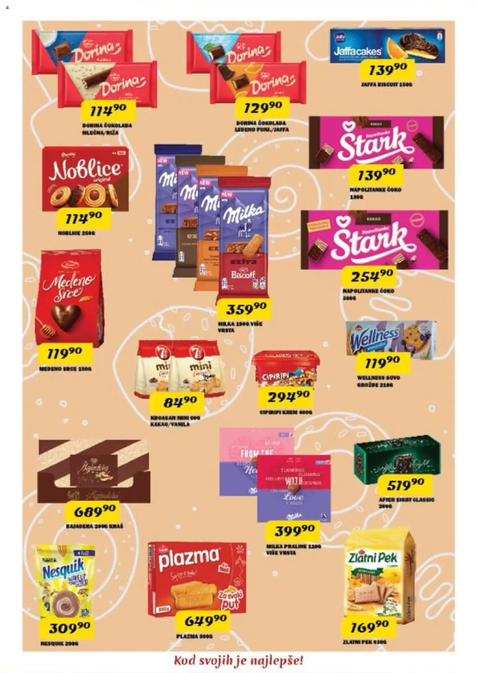 VP Dima katalog - važi od 26.02.2026 | Strana: 9 | Proizvode: Milka, Čokolada, Napolitanke, Nesquik