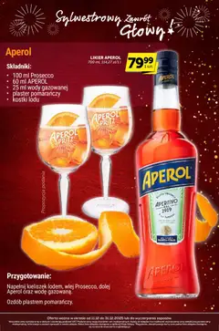 Pogląd oferty "Groszek Gazetka - Sylwestrowy Zawrót Głowy" - ważna od 11.12.2025 | Strona: 8 | Produkty: Aperol, Prosecco