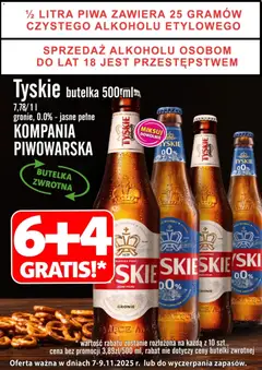 Pogląd oferty "Prim Market Promocja - Piwo Tyskie Gronie, 0.0%" - ważna od 07.11.2025