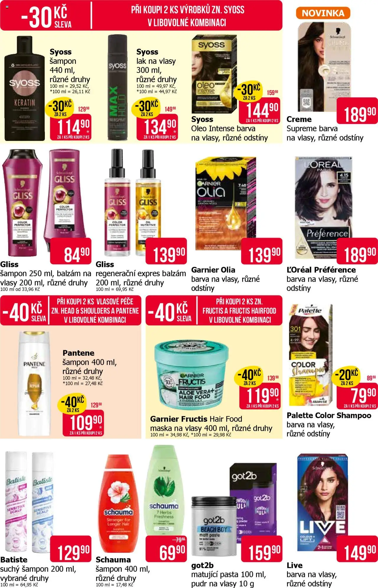 TETA Drogerie leták od 14.08.2025 | Strana: 7 | Produkty: Suchý šampon, Pudr, Maska na vlasy, Maska